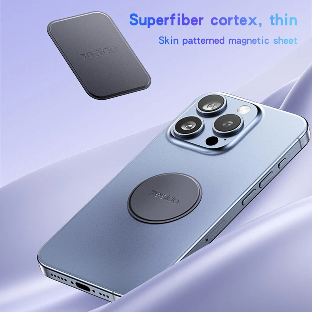 Sticker Metalic Yesido C207 2in1, Sort