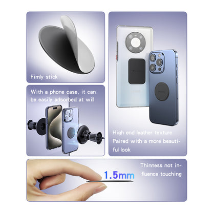 Sticker Metalic Yesido C207 2in1, Sort