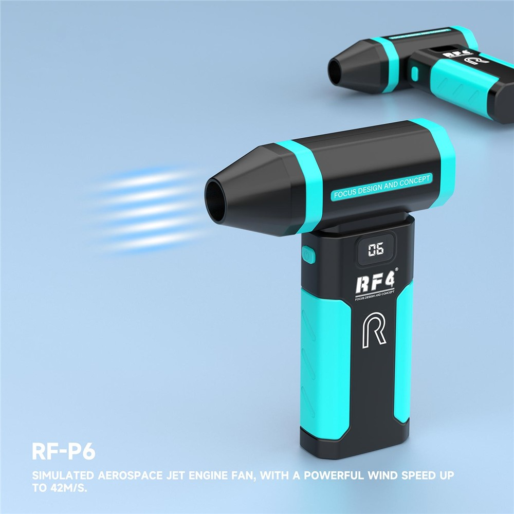 Luftblæser RF4 RF-P6, Sort