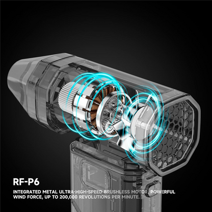 Luftblæser RF4 RF-P6, Sort