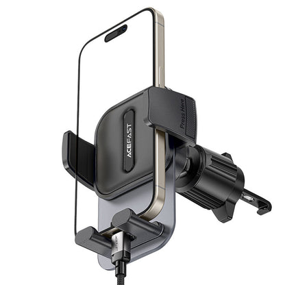 Bilholder Acefast D25, 4.5inch - 6.7inch, Sort