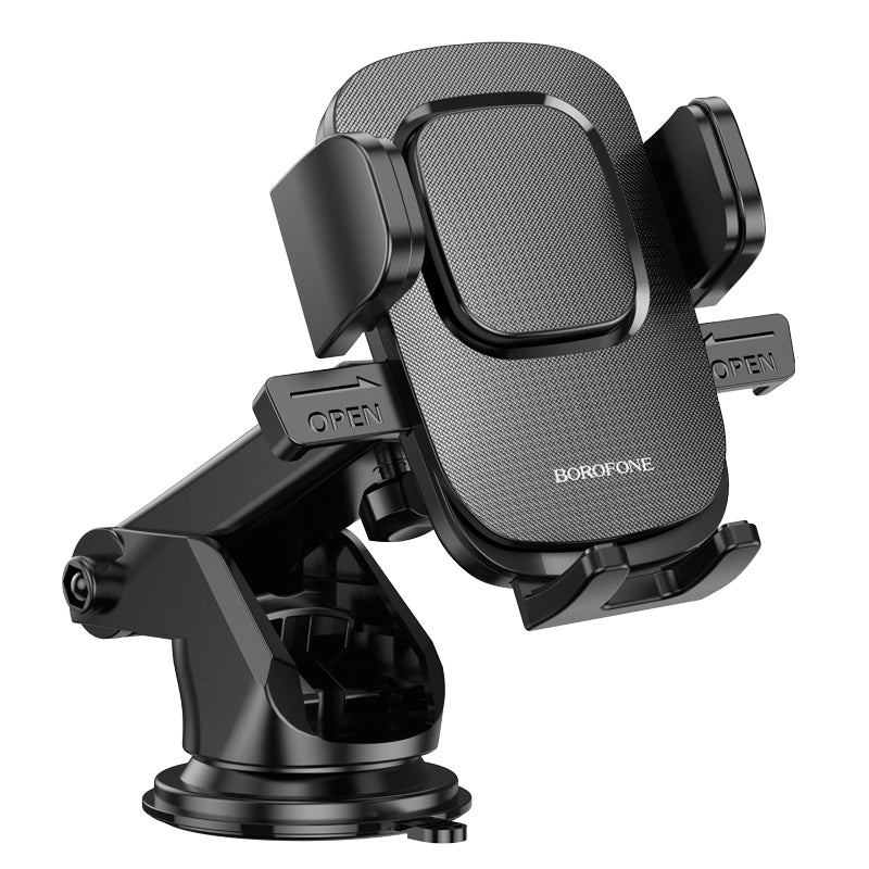 Borofone BH60 Dainty Car Holder, 4.5inch - 7inch, Black