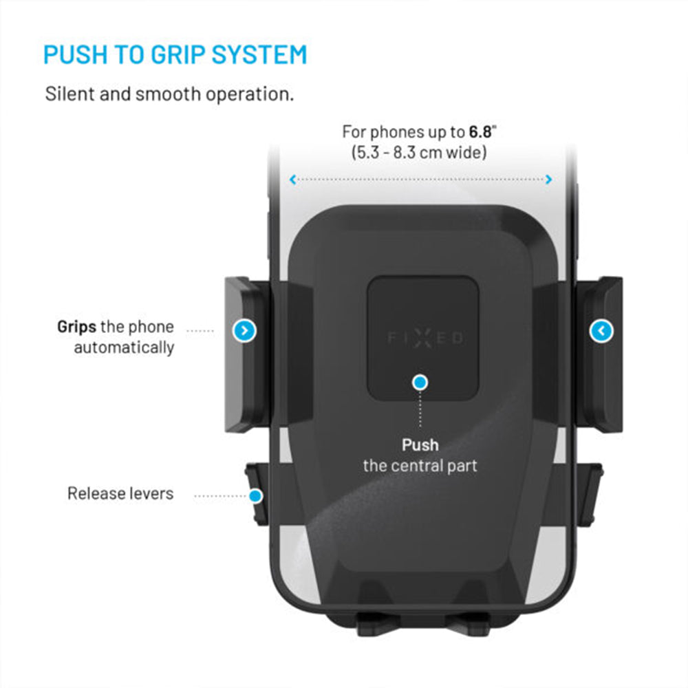 Bilholder Fixed Iconiq XXL, Universal, Sort