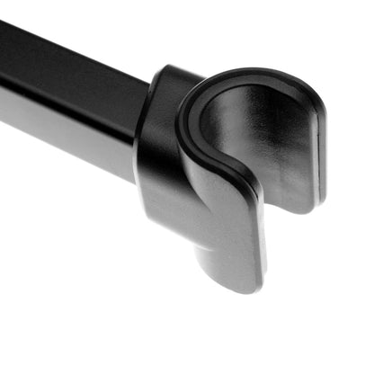 Bilhovedstøtteholder Fixed Tab Passenger 2, 7 tommer - 13 tommer, Sort
