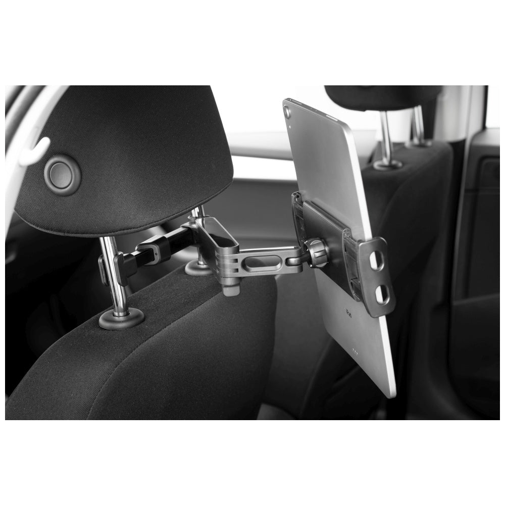 Bilhovedstøtteholder Fixed Tab Passenger 2, 7 tommer - 13 tommer, Sort