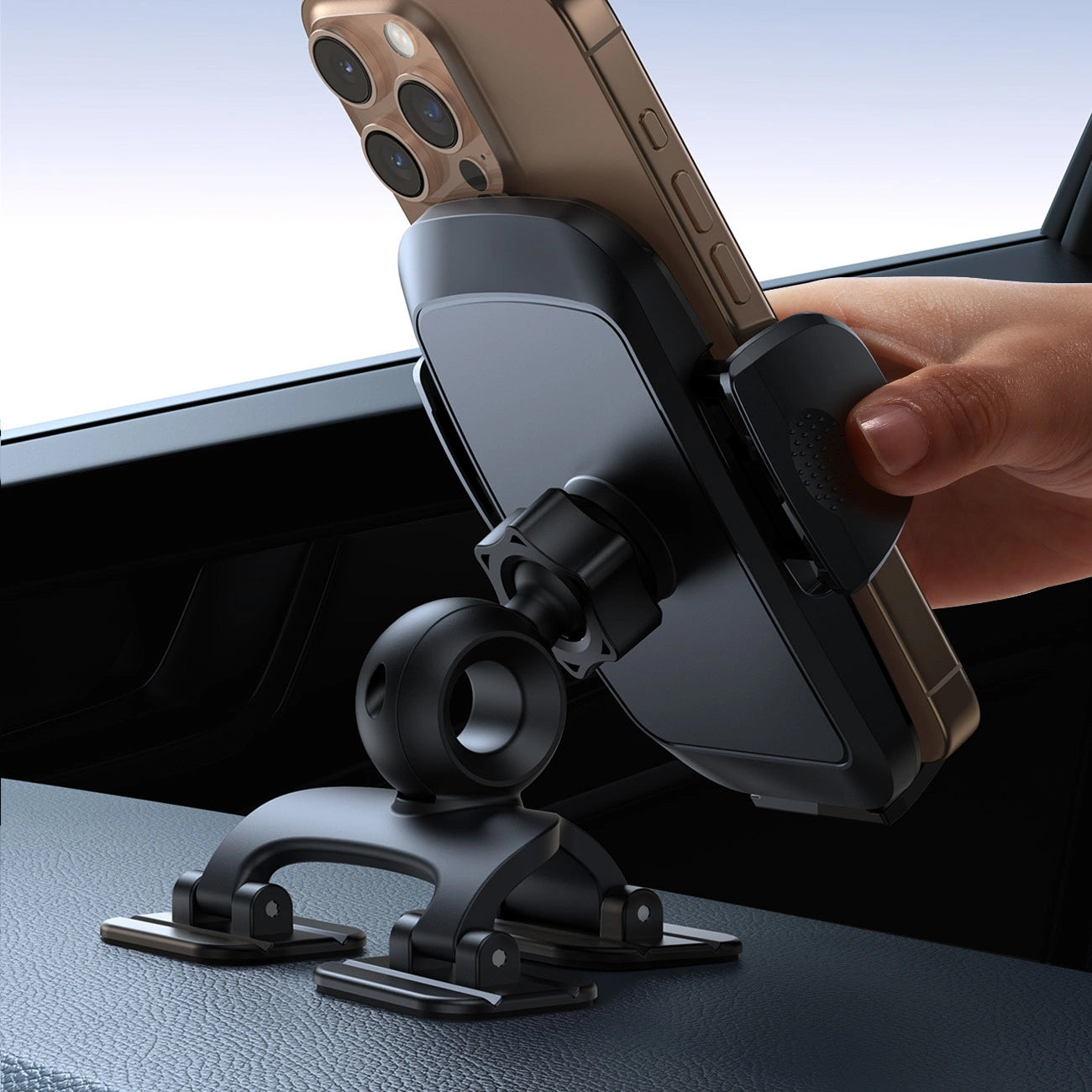 Bilholder Joyroom JR-ZS259-3 Dash, 4.7inch - 6.9inch, Sort