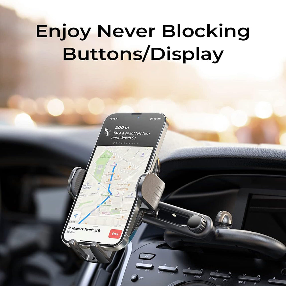 Bilholder Lisen 2in1, 4.7inch - 7.2inch, Sort YL0222040016