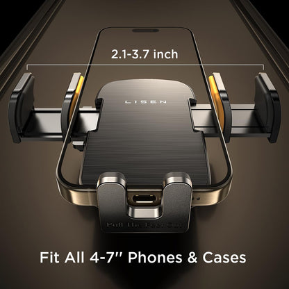 Bilholder Lisen 2in1, 4.7inch - 7.2inch, Sort YL0222040016