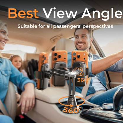 Lisen Bilholder til Telefon / Tablet, 4.5inch - 12.9inch, Sort YL0223070048