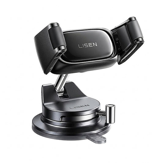 Lisen Bilholder A609, 4 tommer - 7 tommer, Sort YL0225120003