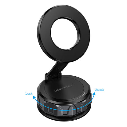 Magnetisk Bilholder Borofone BH140 Gloria, 4,5 tommer - 7 tommer, Sort