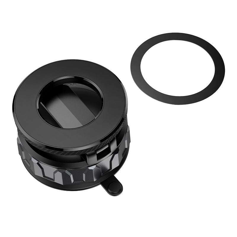 Magnetisk Bilholder Borofone BH140 Gloria, 4,5 tommer - 7 tommer, Sort