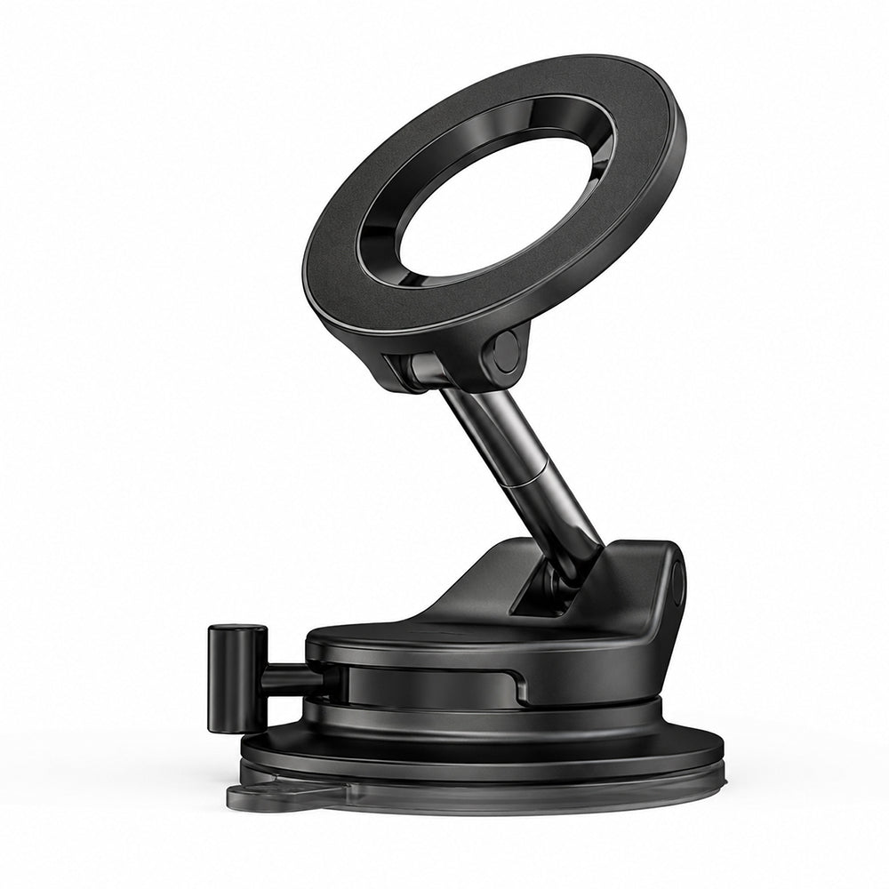 Lisen A608 Magnetisk Bilholder, 4 tommer - 7 tommer, Sort