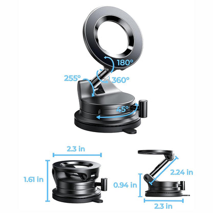 Magnetisk Bilholder Lisen A608, Universal, Sort