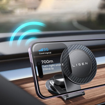 Magnetisk Bilholder Lisen, Universal, Sort YL0223050002