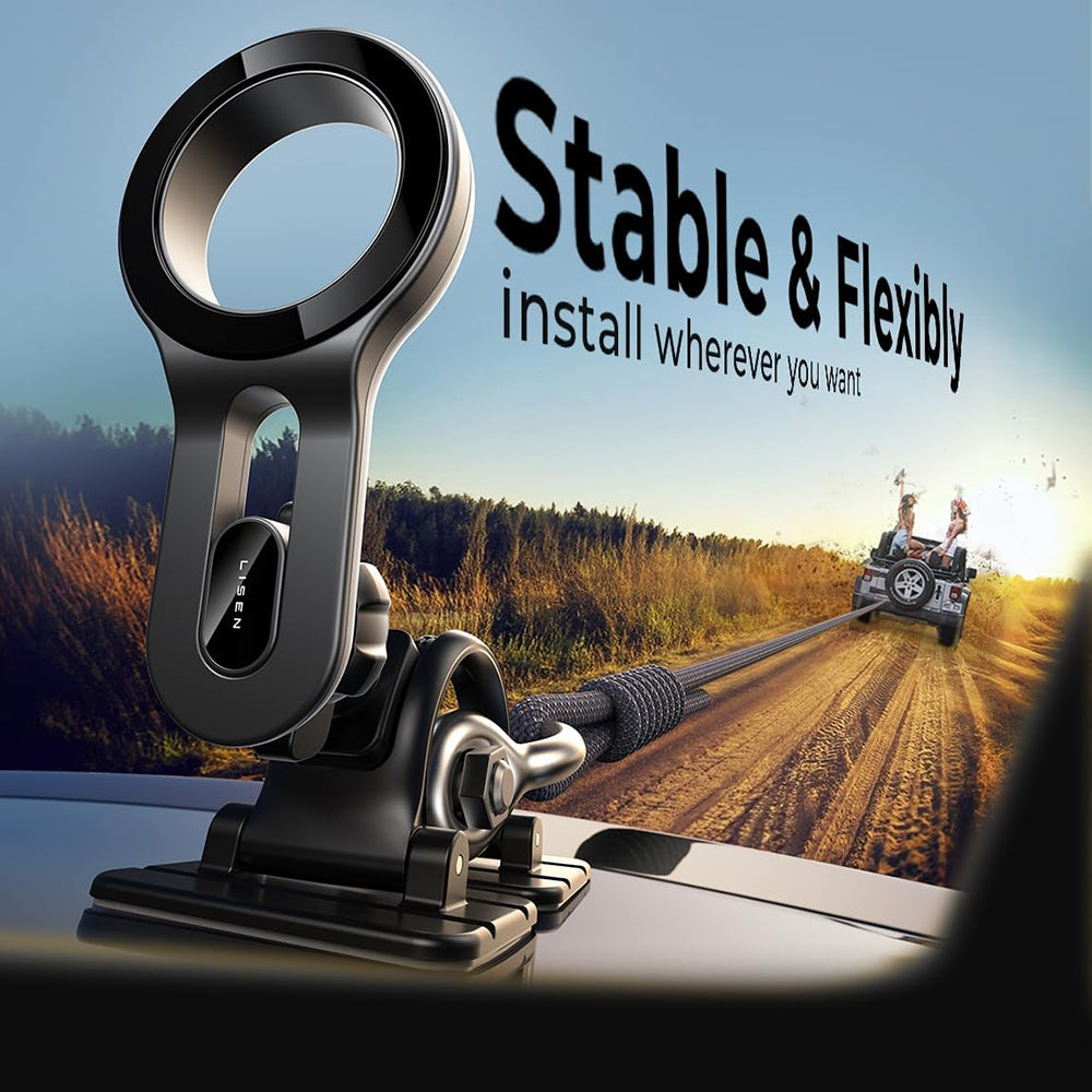 Magnetisk Bilholder Lisen, Universal, Sort YL0224050011