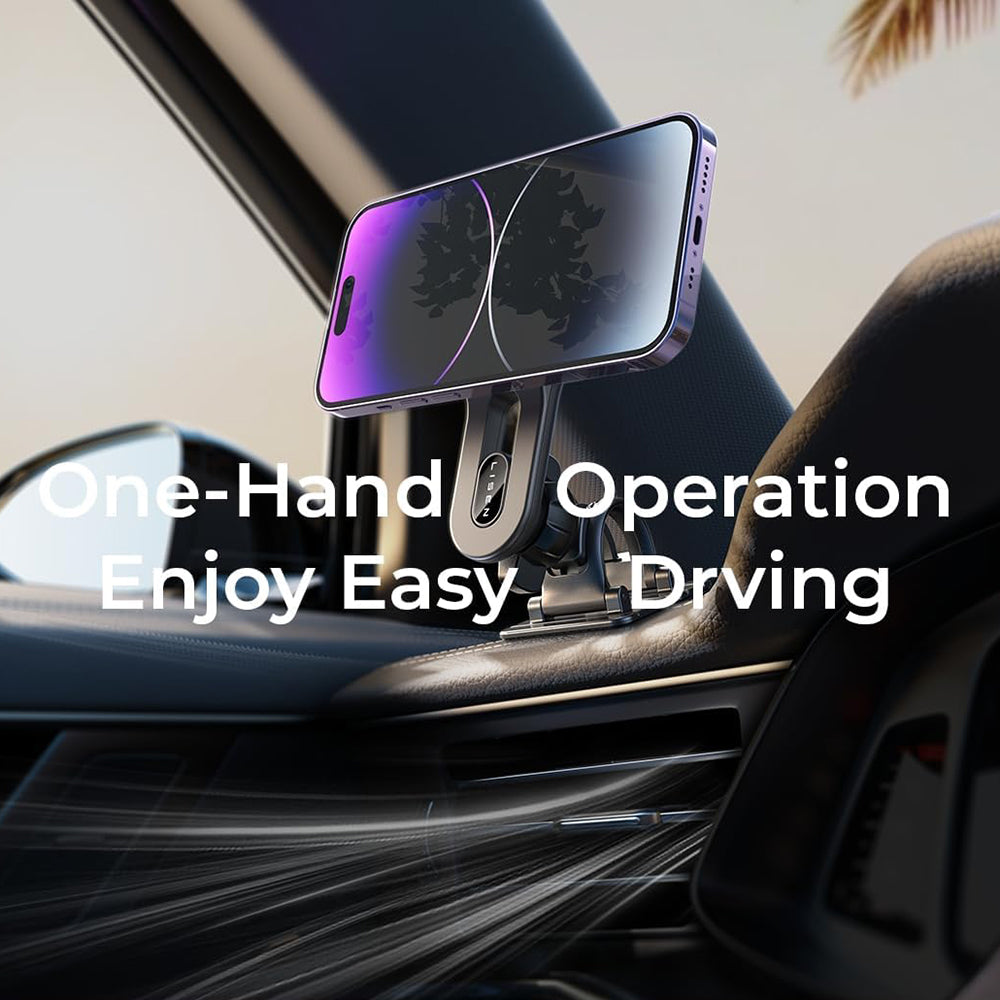 Magnetisk Bilholder Lisen, Universal, Sort YL0224050011