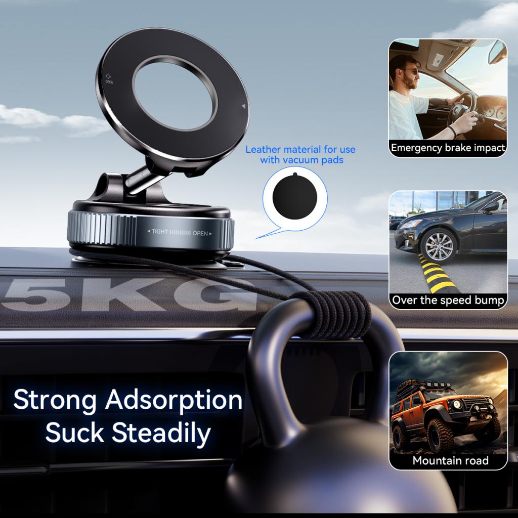 Magnetisk Bilholder XO Design C169, Universal, Sort