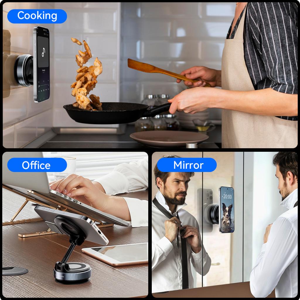 Magnetisk Bilholder XO Design C169, Universal, Sort