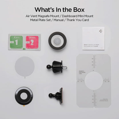 Magnetisk Bilholder Spigen MFT13, Universal, Sort