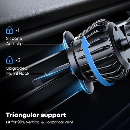 Magnetic Car Holder Techsuit S1, Universal, Black