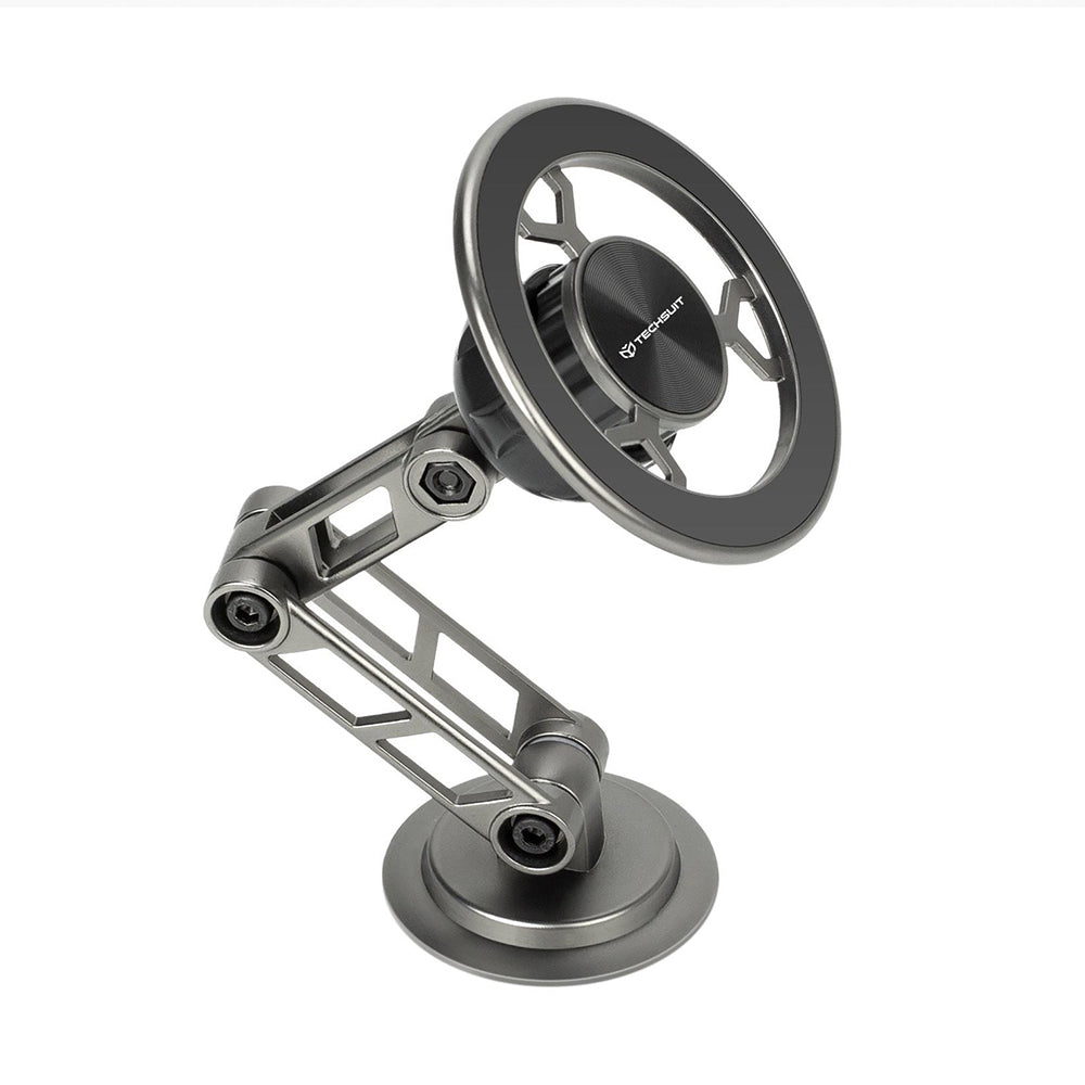 Techsuit S14 Magnetic Car Holder, Universal, Grey