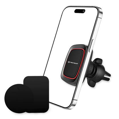 Magnetisk Bilholder Techsuit S4, Universal, Sort Rød