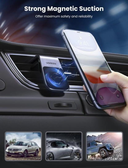 Magnetisk Bilholder UGREEN Waterfall, Universal, Sort