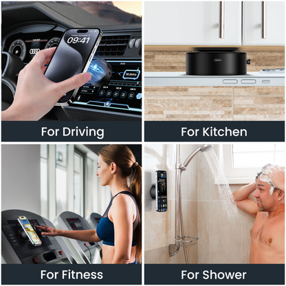 Magnetisk Bilholder XO Design C155, Universal, Sort