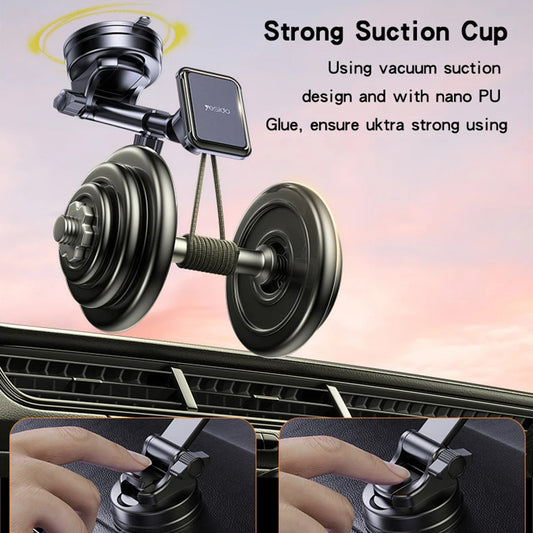 Magnetisk Bilholder Yesido C263, Universal, Sort