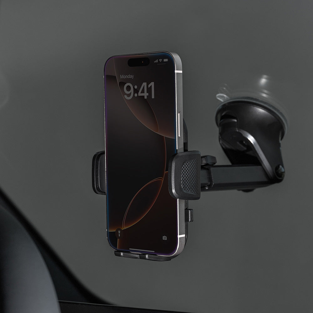 Proove Longway Plaid Car Holder, 4.7inch - 6.9inch, Black CHLP00000001