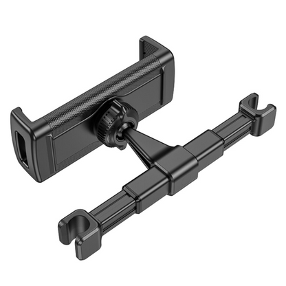 HOCO CA121 Bilhovedstøtteholder til Telefon / Tablet, 4.7inch - 10.5inch, Sort