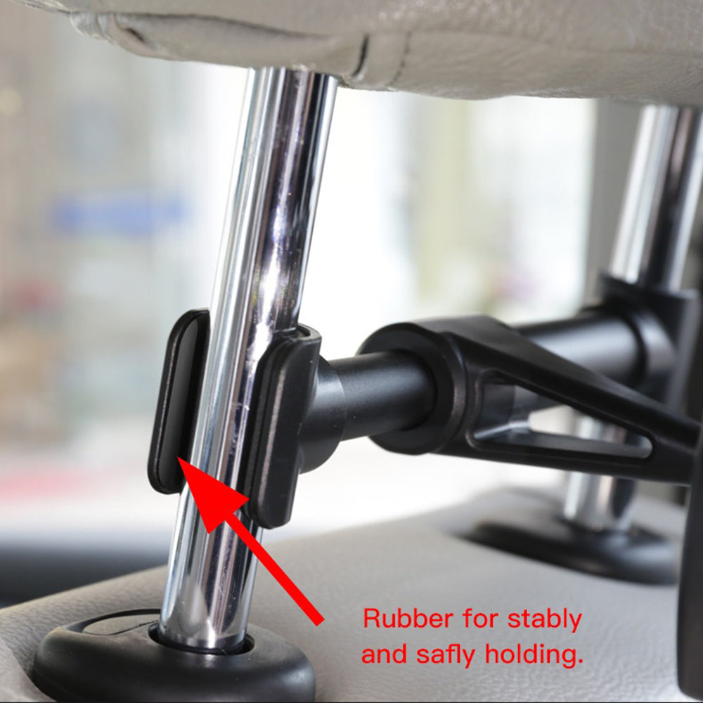 Bilhovedstøtteholder Yesido C29, 4 tommer - 10 tommer, Sort