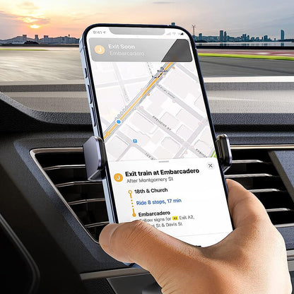 UGREEN LP120 Bilholder, 4.7 tommer - 7.2 tommer, Sort