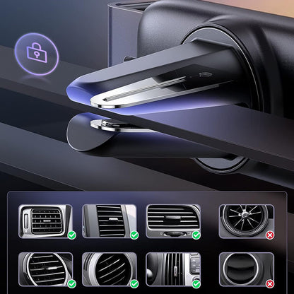 UGREEN LP120 Bilholder, 4.7 tommer - 7.2 tommer, Sort