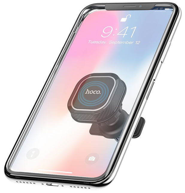 Magnetisk Bilholder HOCO CA52, Universal, Sort