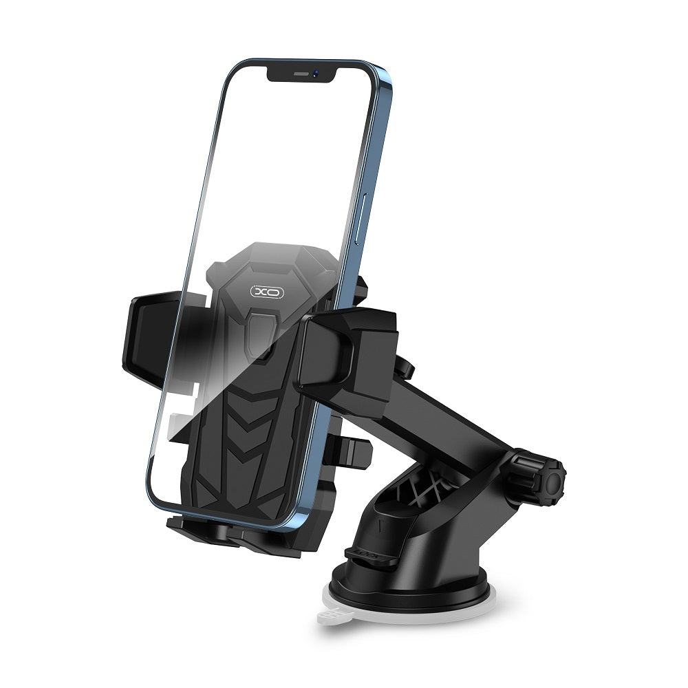 Bilholder XO Design C76, 4 tommer - 7 tommer, Sort