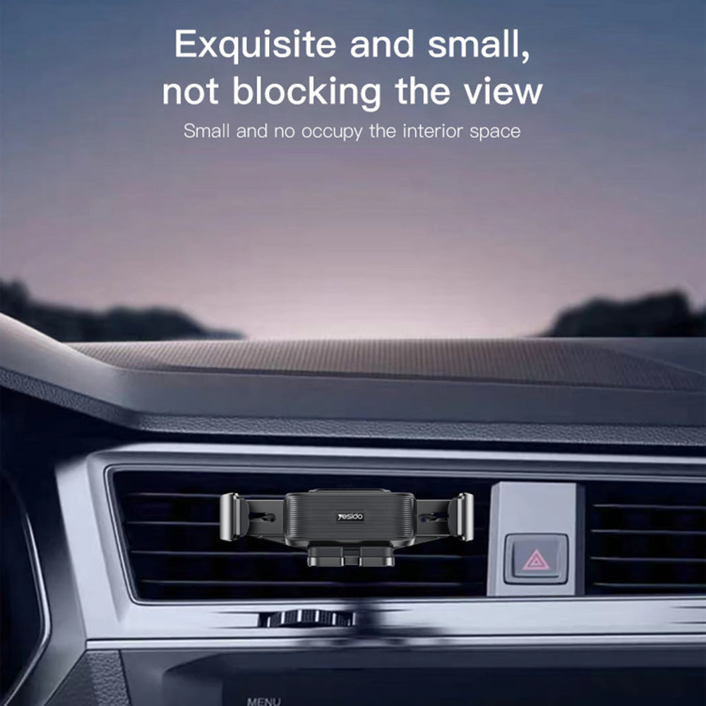 Bilholder Yesido C166, 4.7 tommer - 7 tommer, Sort