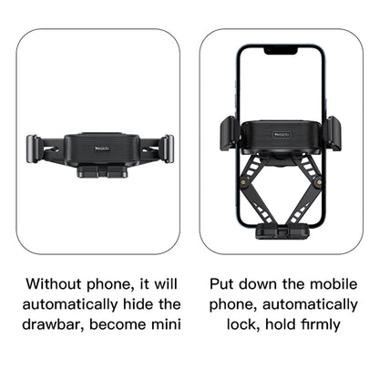 Bilholder Yesido C166, 4.7 tommer - 7 tommer, Sort