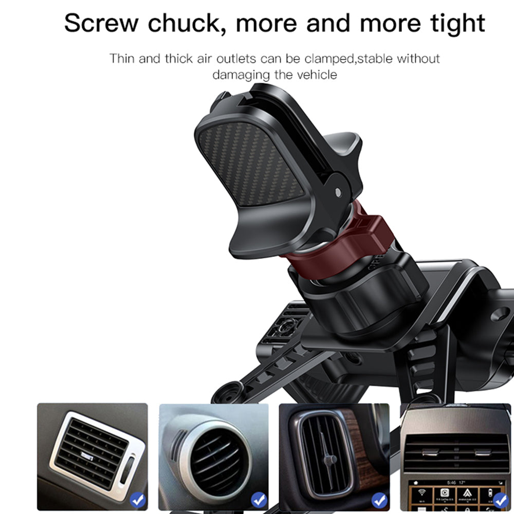 Bilholder Yesido C166, 4.7 tommer - 7 tommer, Sort