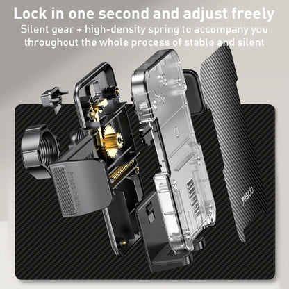 Bilholder Yesido C172, 4 tommer - 7 tommer, Sort