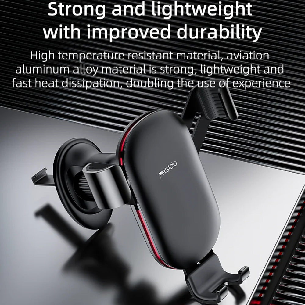 Bilholder Yesido C243, Universal, Sort