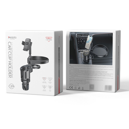 Yesido C274 Bilholder, 4,7 tommer - 7,2 tommer, Sort, Genforseglet