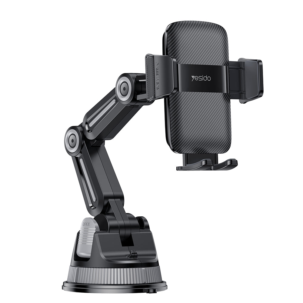 Bilholder Yesido C275, 4.7 tommer - 7.2 tommer, Sort