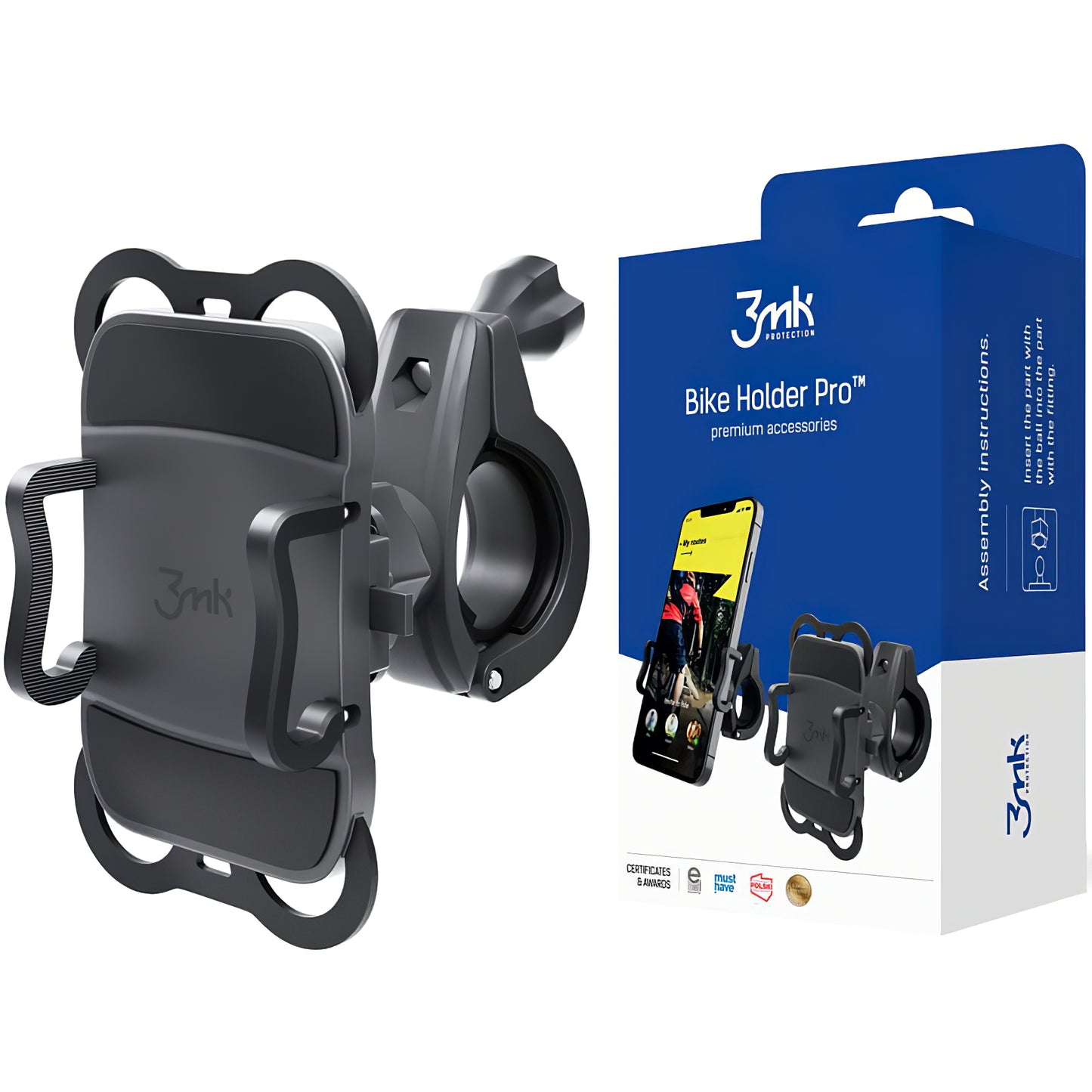 3MK Holder Pro Cykelholder, Universal, Sort