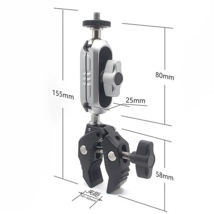 Cykelholder til Sportskamera Techsuit JX-006 til GoPro, Sort