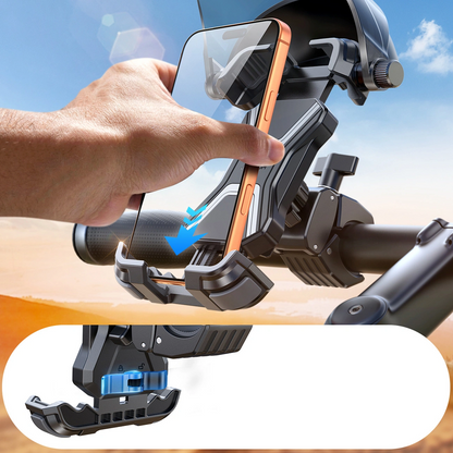 Cykel- og Motorcykelholder med Solskærm Joyroom JR-ZS528, 4,7 tommer - 7 tommer, Sort