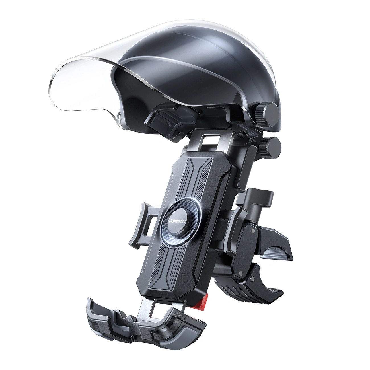 Cykel- og Motorcykelholder med Solskærm Joyroom JR-ZS526, 4,7 tommer - 7 tommer, Sort