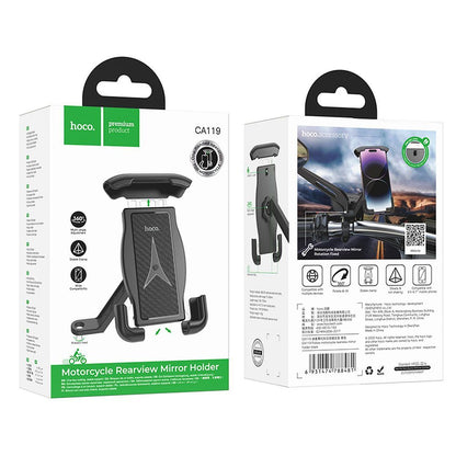 Cykelholder HOCO CA119, Universal, Sort