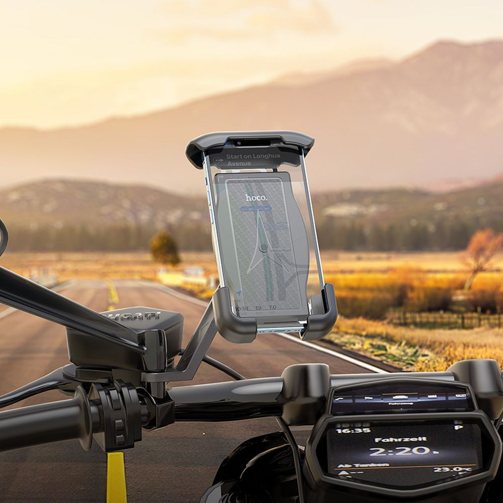 Cykelholder HOCO CA119, Universal, Sort